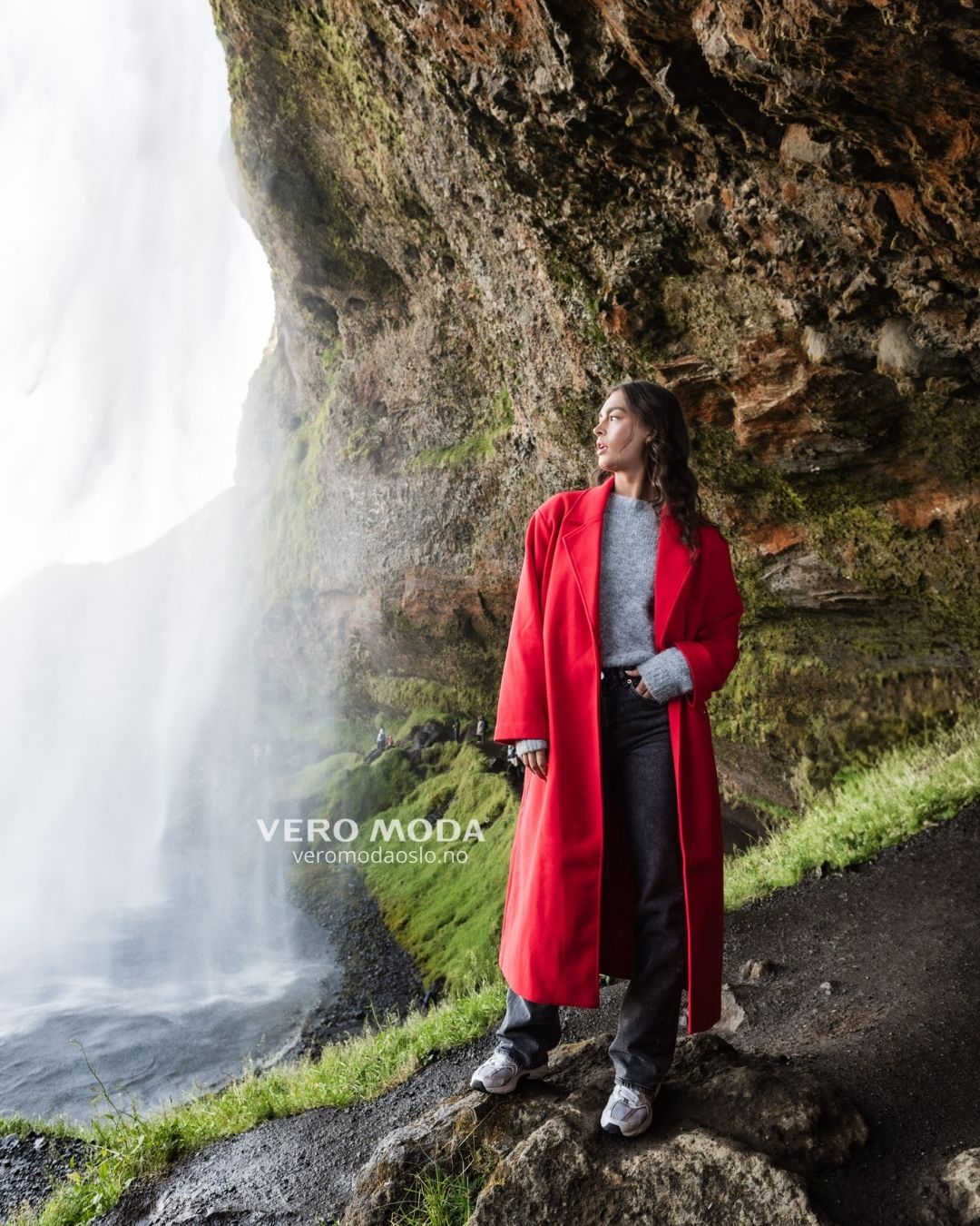 PCSAVANNAH Coat - High Risk Red